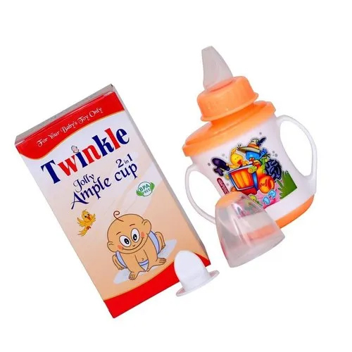 Jolly Ample Training Cup - Color: Orange And White