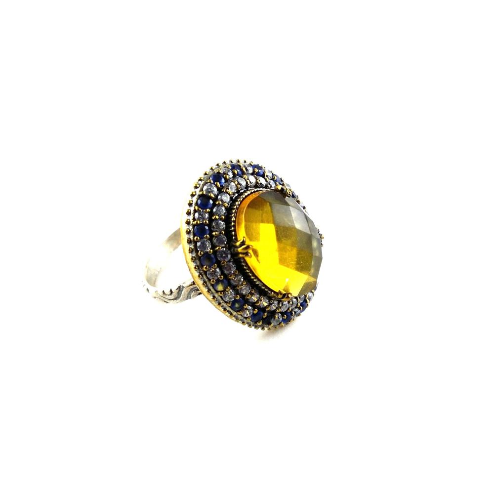 Turkish Stone Ring - Design: Solitaire