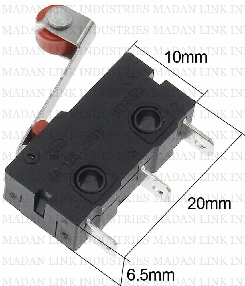 KW-11 BLACK 3 PIN WITH ROLLER