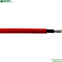 TUV Certified Solar Cable PV1-F 1000V XLPO PV Cable 1.5/2.5/4/6/10/16mm 1500V