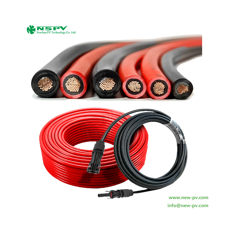 TUV Certified Solar Cable PV1-F 1000V XLPO PV Cable 1.5/2.5/4/6/10/16mm 1500V