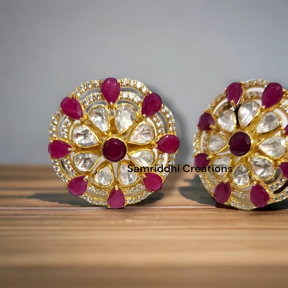 Ruby Studs Earrings