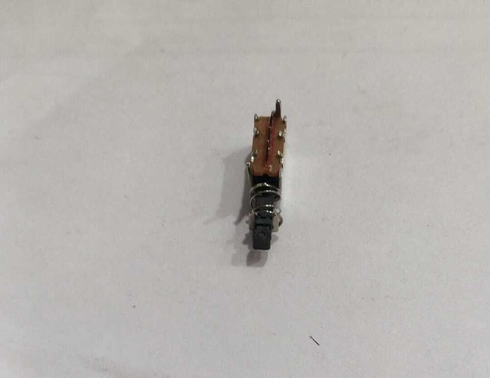 3 Pin On Off Black Knob Without Screw