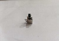 3 PIN ON-OFF BLACK KNOB WITHOUT SCREW