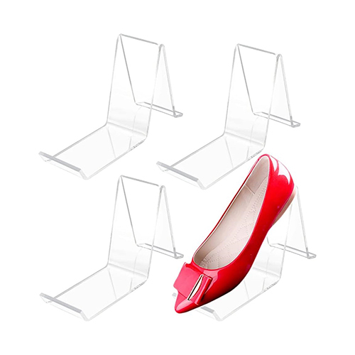 Acrylic Shoes Display Stand - Color: Different Available