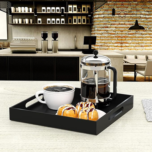 12x20 Inch Black Acrylic Serving Tray
