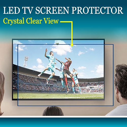 Crystal Clear View Led Tv Screen Protector - Color: Transparent