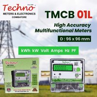 Techno Single Phase Din Rail Mount Multifunctional Meter
