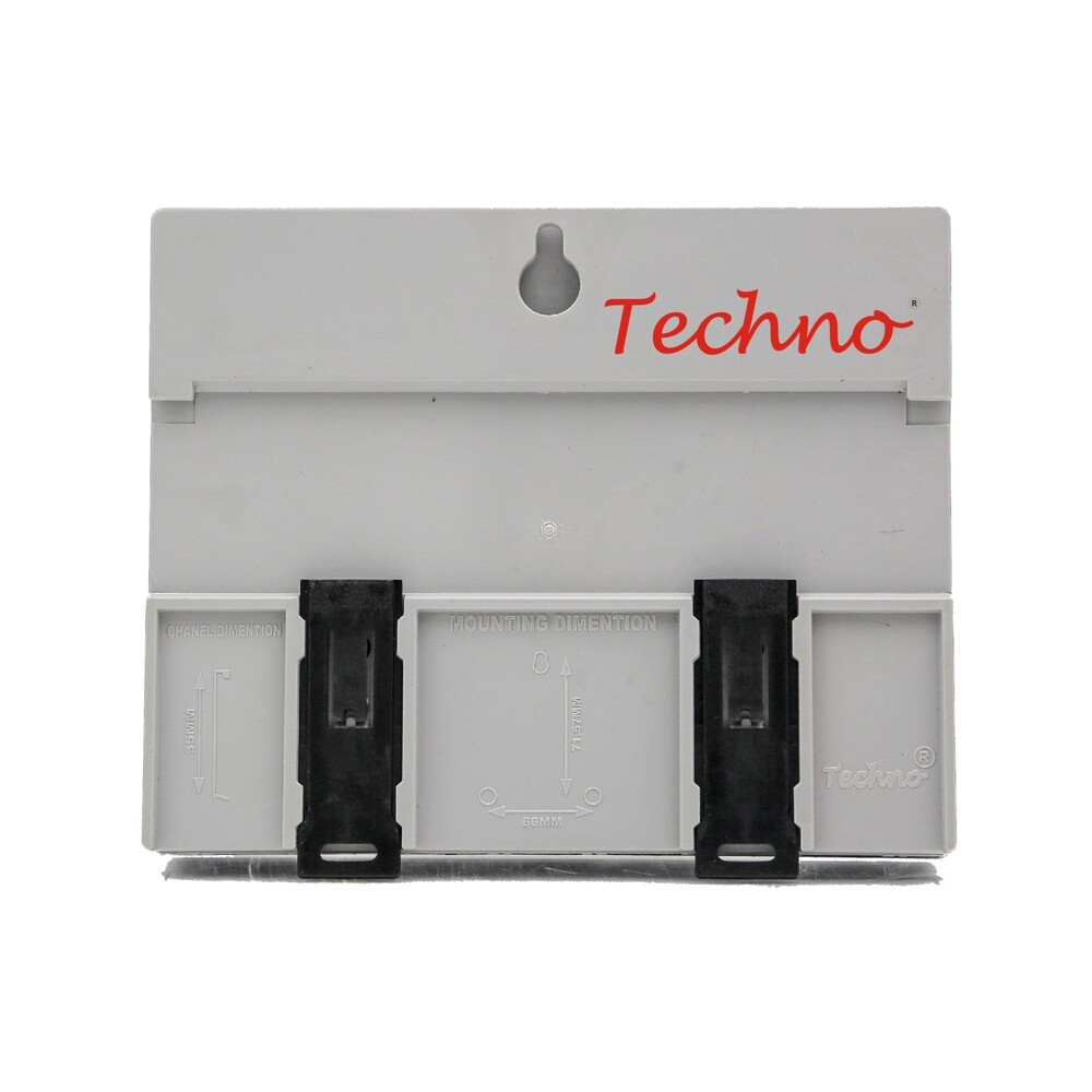 Techno Three Phase Din Rail Mount Multi Function Energy Meters