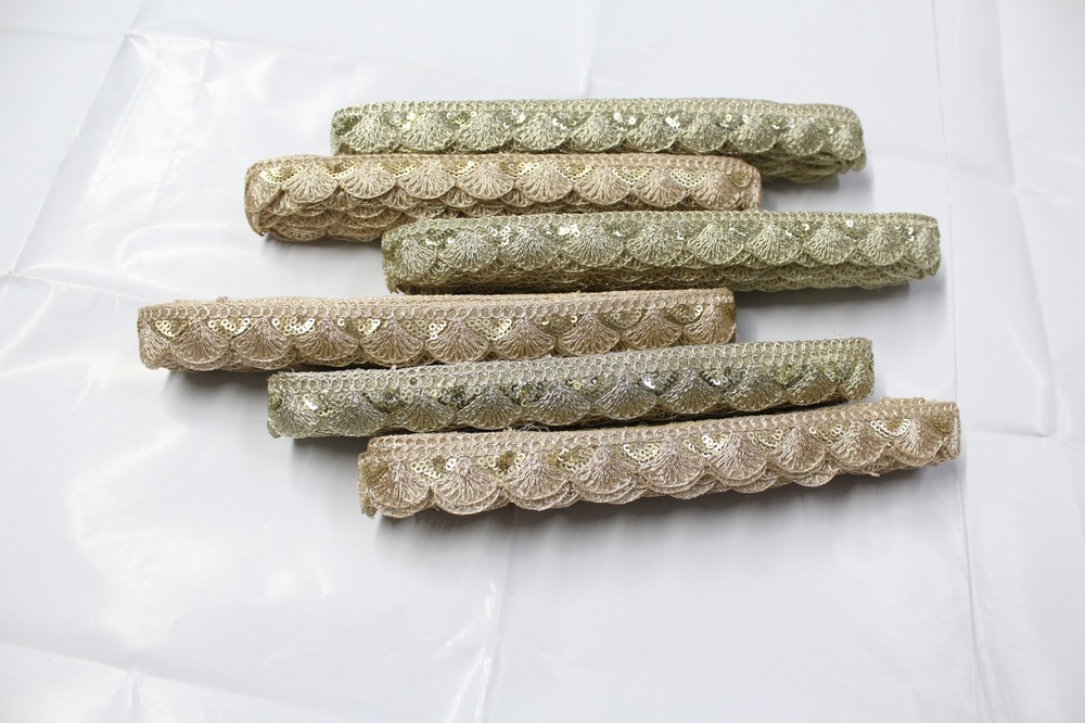 embroidery & Sequence lace
