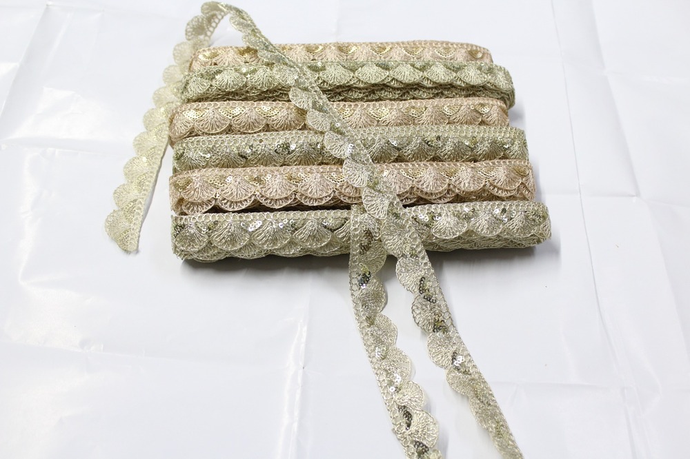 embroidery & Sequence lace