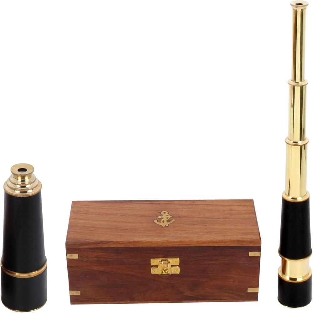 Brass Pullout Telescope