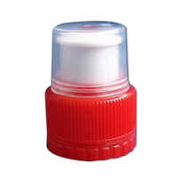 Polypropylene Plastic Bottle Cap - Color: Red