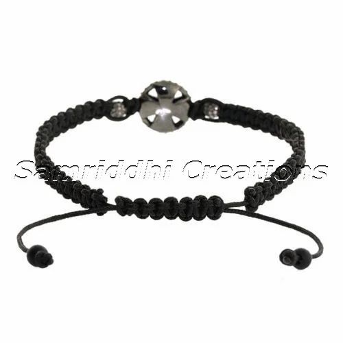 Diamond Ball Thread Bracelet