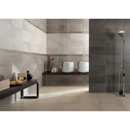 Ceramic Bathroom Tiles - Color: Multicolor