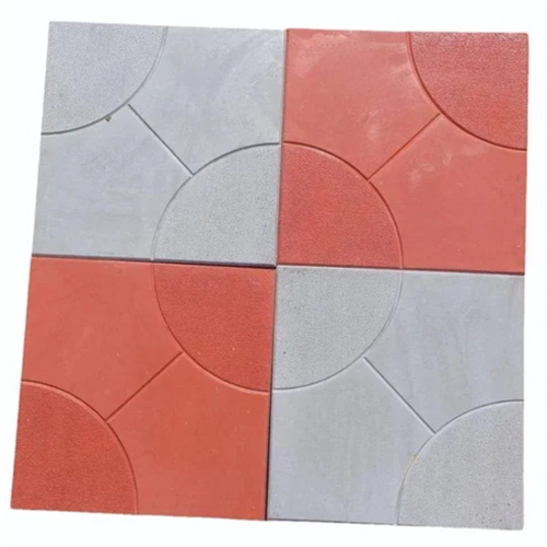 Cement Ramp Tiles - Color: Multicolor