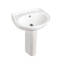 Rubix Ks234 Basin With Pedestal