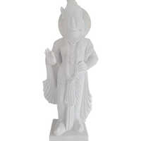 White Marble Vishnu Statue