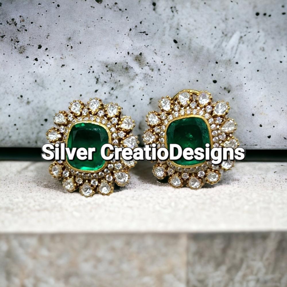 Emerald Stud Earring