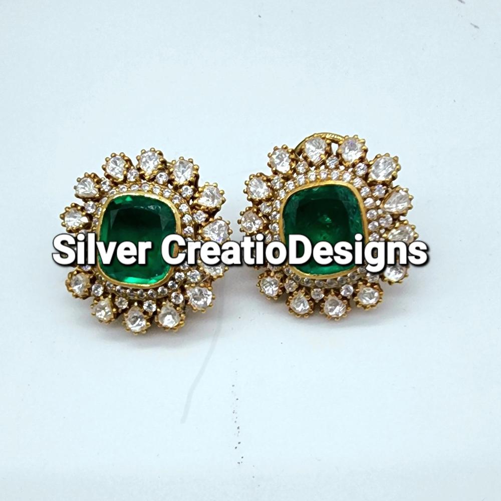 Emerald Stud Earring