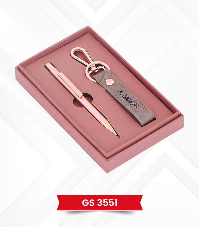 Pen & Keychain Gift Set