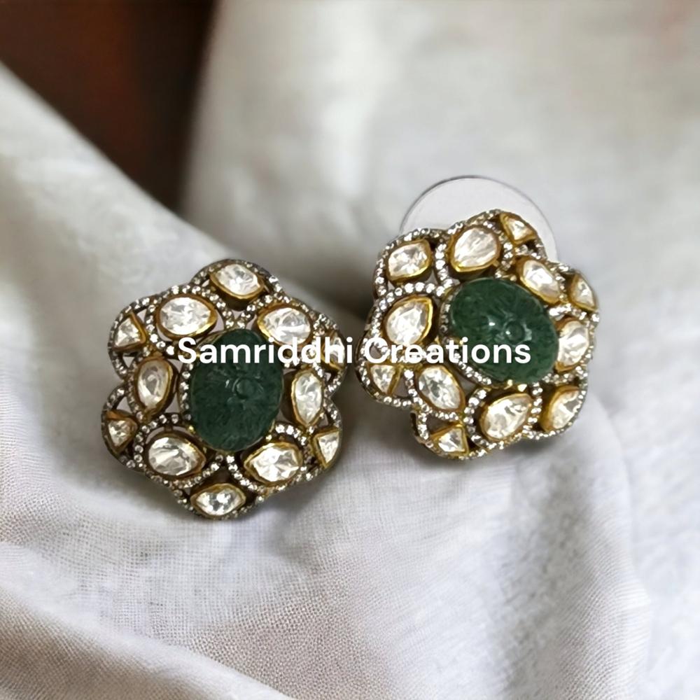 Polki Stud Earrings