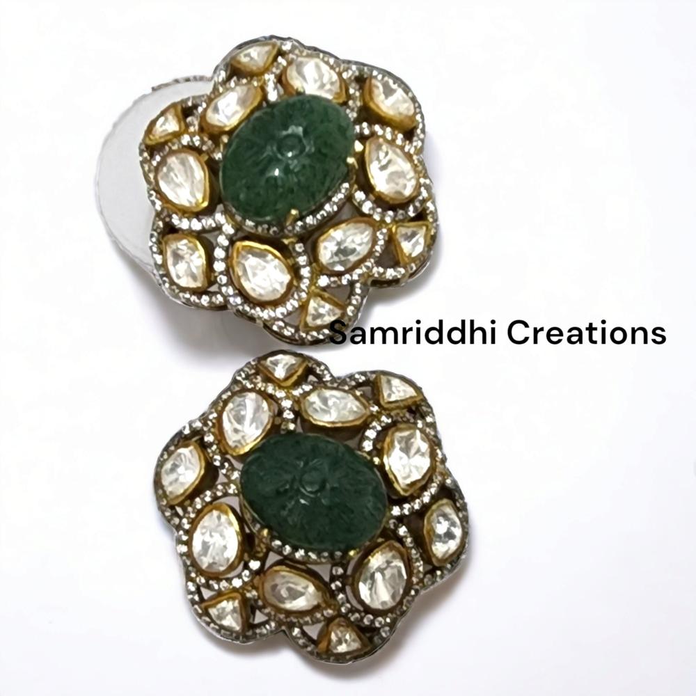 Polki Stud Earrings
