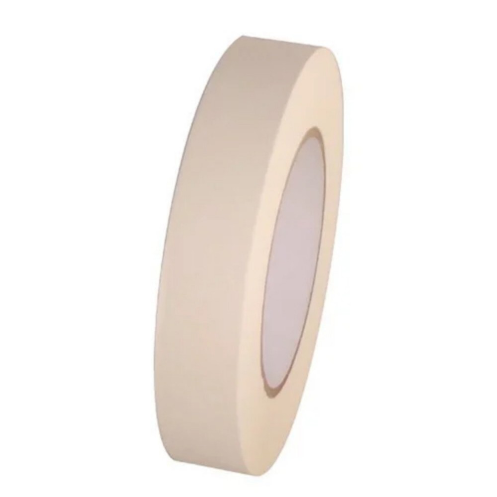 Paper Masking Tape - Durable Paper Material, Various Sizes Available | Single-Sided Acrylic Adhesive, Warranty Included for Business Use