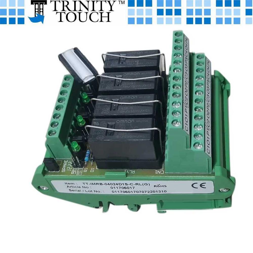 Relay Board Circuit - Breaking Capacity: Up To 250v Ac 10a
