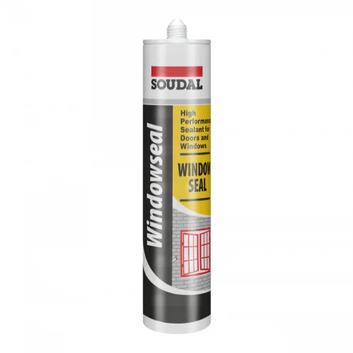 Soudal Windowseal Silicone Sealant - Color: White