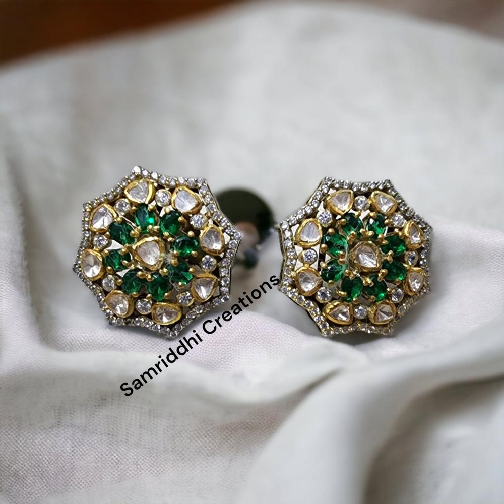 Emerald Stud Earring