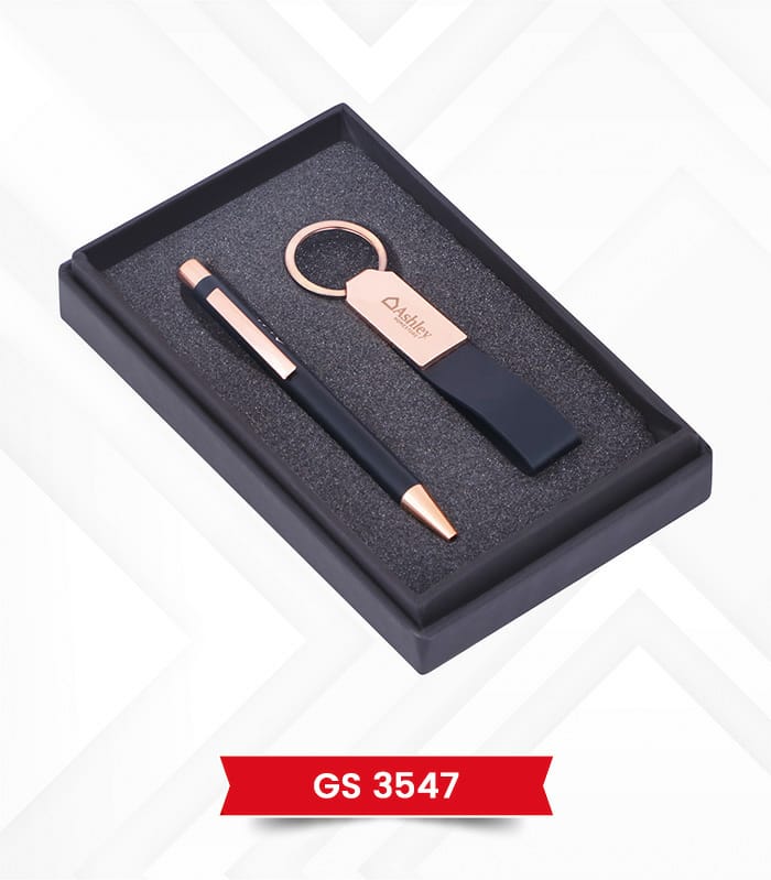 Pen & Keychain Gift Set