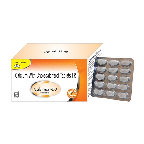 CALCIMAN D3 TABLET (CHEWABLE)