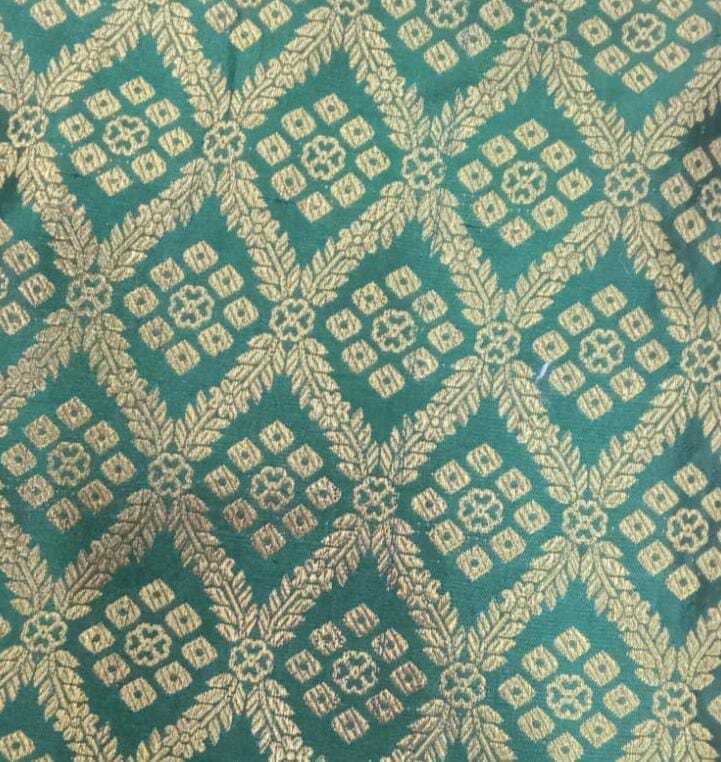 Banarasi Brocade Fabrics - Attributes: Stain & Wrinkle Resistant
