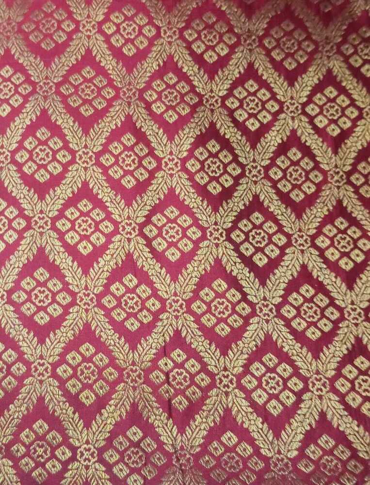 Banarasi Brocade Fabrics - Attributes: Stain & Wrinkle Resistant