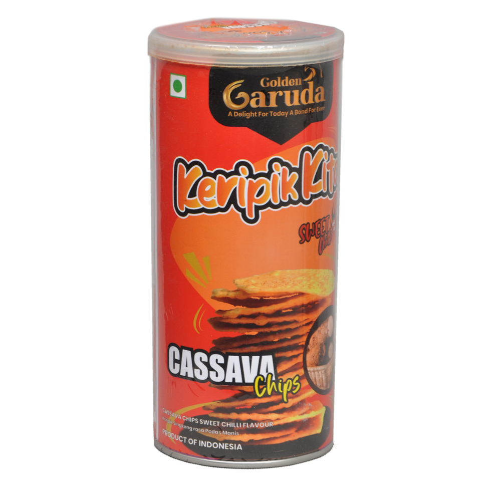 गोल्डन गरुड़ मिठी मिर्च चिप्स - स्वादिष्ट नाश्ते के लिए उत्कृष्ट शाकाहारी आनंद