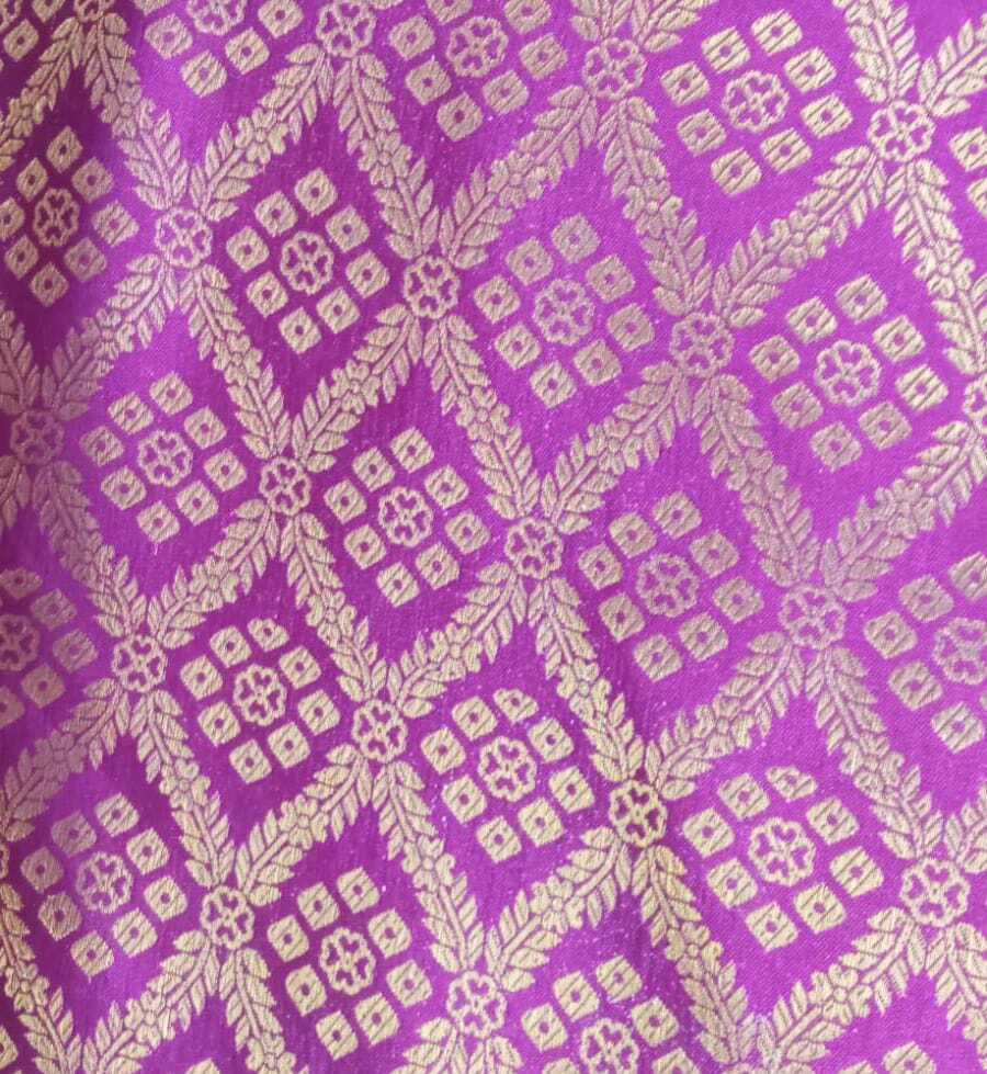 Banarasi Brocade Fabrics - Attributes: Stain & Wrinkle Resistant