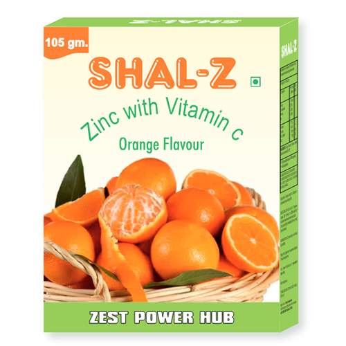 Shal-Z Powder (Energy Powder) - Chemical Composition: Each 35 Gms Contain Dextrose 17.5 Gm Sucrose 14 Gm Vitamin C (Coated) 50 Mg Zinc 7.5 Mg