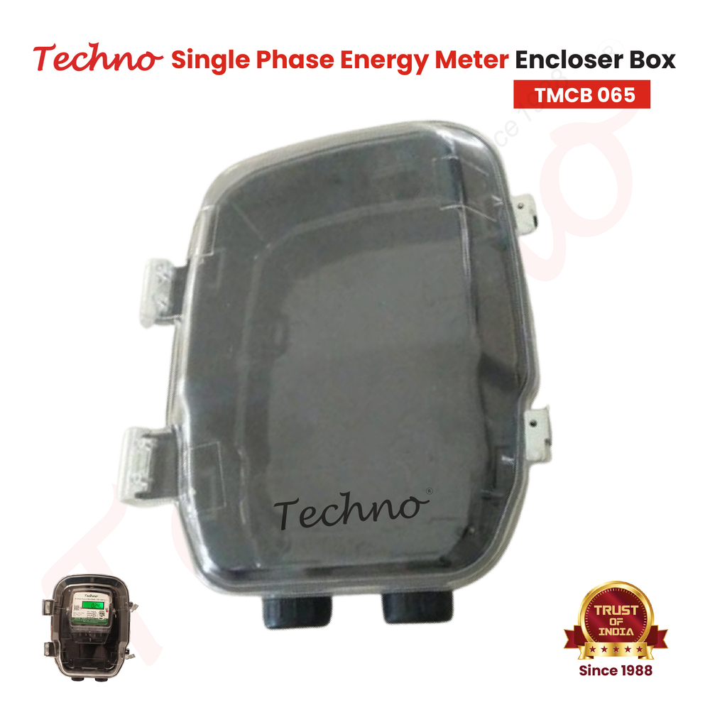 Techno Single Phase Plastic Meter Enclosure