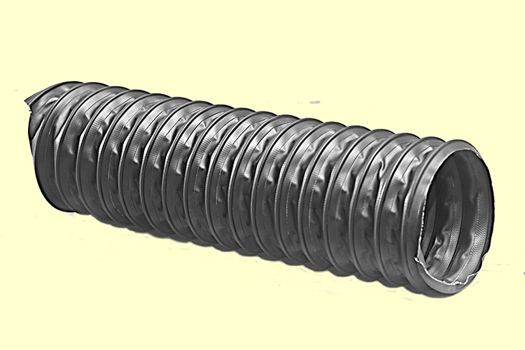 Santoprene Hose - Fiberglass Fabric/rubber, 32-630mm Diameter, Black | -40â°c To +130â°c Temp Range, Abrasion Resistant With Spring Steel Helix