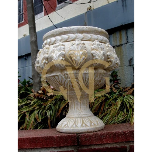 रेत के पत्थर का तुलसी पौधा लगाने वाला