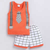 Kids Sleevless Suit - Color: Different Available