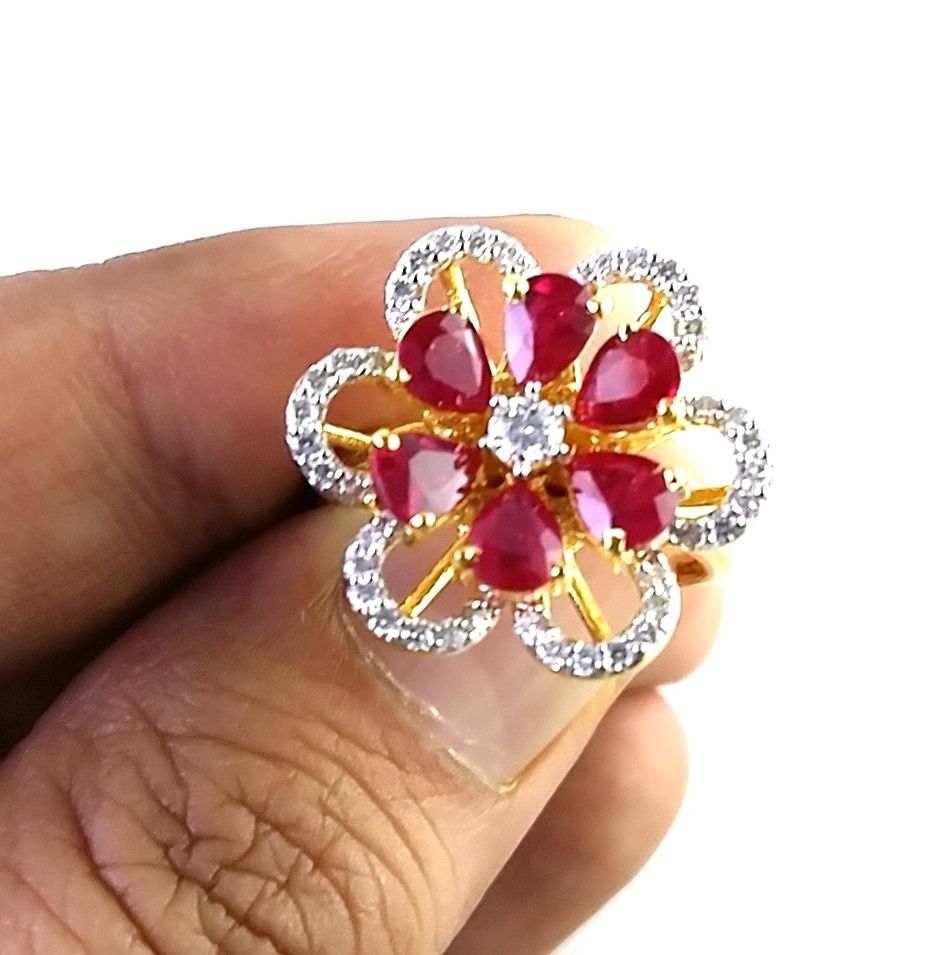 Ruby Diamond Ring
