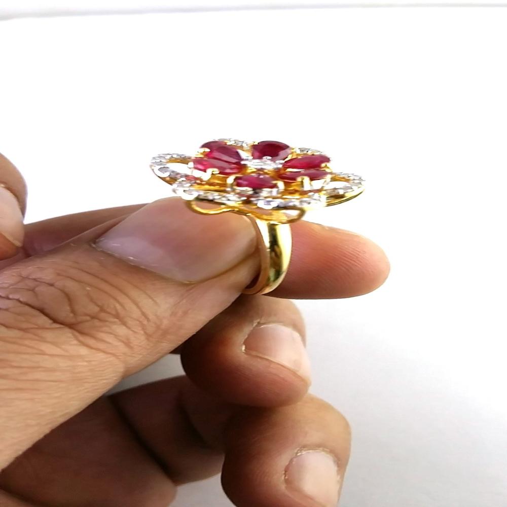 Ruby Diamond Ring