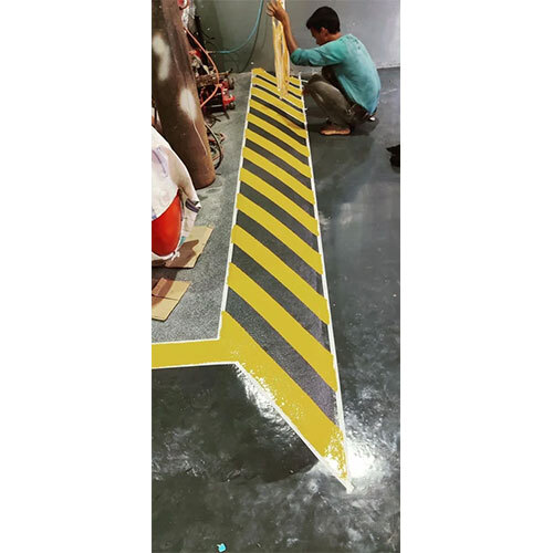 Yellow Line Marking Paint