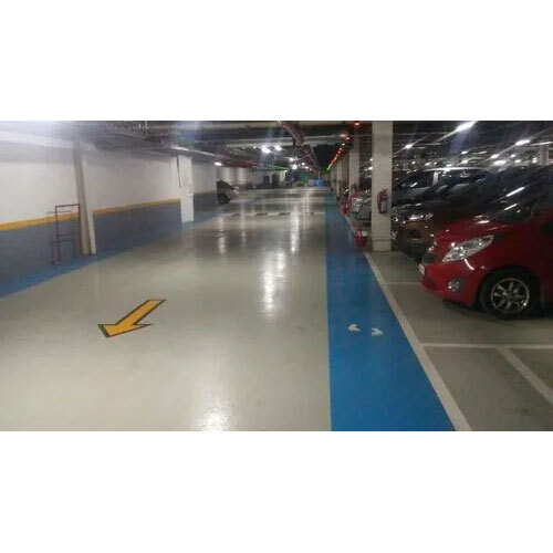 Epoxy Flooring System For Car Parking