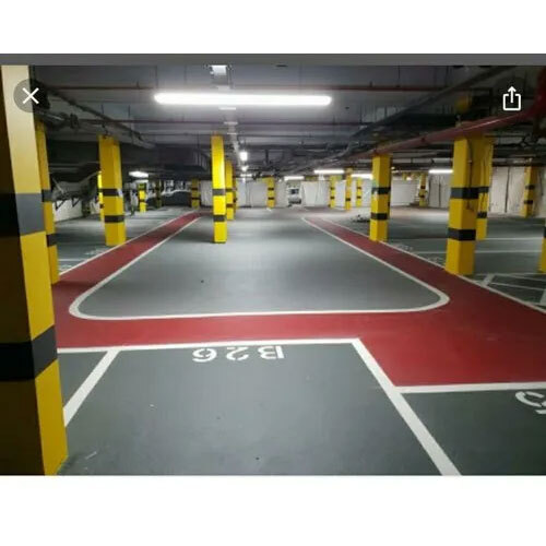 Epoxy Flooring System For Car Parking