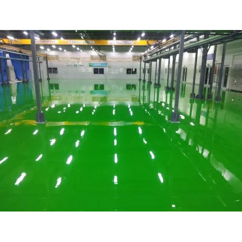 Heavy Duty Industrial Epoxy Flooring Service , For Indoor , Anti-Skidding