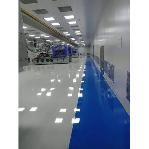 Epoxy Polyurethane Flooring Services - Epoxy Polyurethane, 2-5 Mm Thickness, Gray Color, 70 Shore D Hardness , 60 Mpa Compressive Strength For Industrial Use