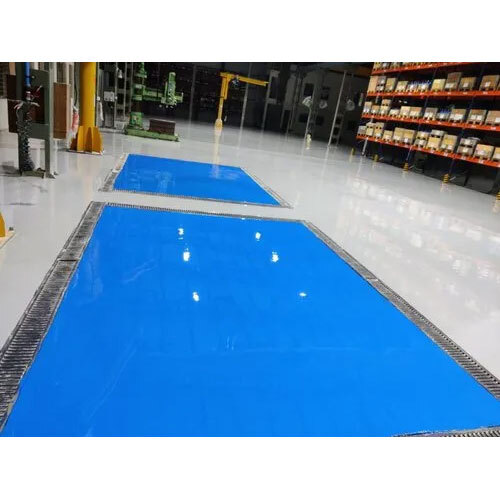 Epoxy Floor Paint - 5 Gallon Pail, Blue Gloss Finish | Coverage 100 Sq Ft/gallon, Drying Time 4-6 Hours, Voc Content <50 G/l
